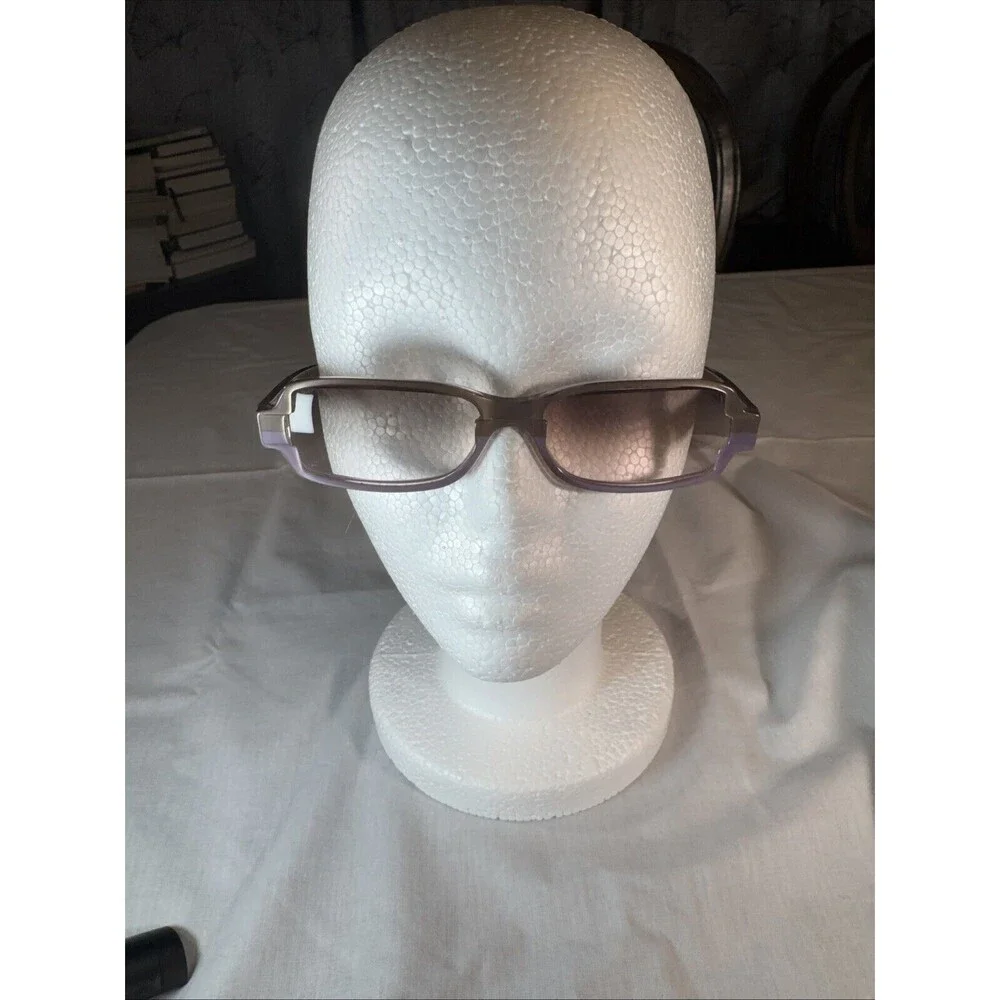 L.A. Eyeworks‎ One Pair Quark 969 Brown Square Glasses Frames Vintage